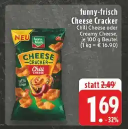Edeka FUNNY-FRISCH Cheese Cracker Angebot