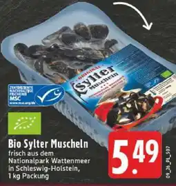 Edeka Bio Sylter Muscheln Angebot