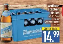 Edeka Weihenstephan Helles Angebot