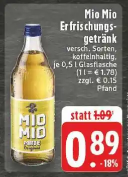 Edeka Mio Mio Erfrischungsgetränk Angebot