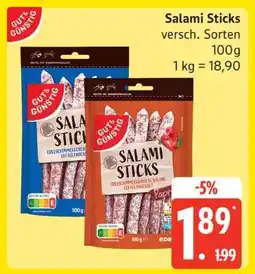 Edeka Salami Sticks Angebot
