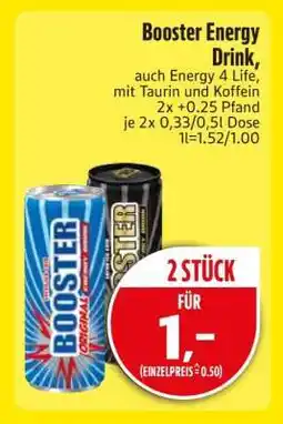 Edeka Booster Energy-Drink Angebot
