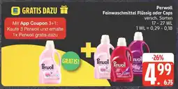 Edeka Perwoll Feinwaschmittel Flüssig oder Caps Angebot