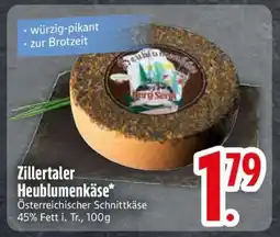 Edeka Zillertaler Heublumenkäse Angebot