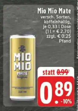 Edeka Mio Mio Mate Angebot