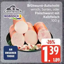 Edeka Brühwurst-Aufschnitt Angebot