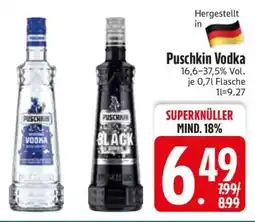 Edeka Puschkin Vodka Angebot