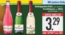 Edeka Rotkäppchen Sekt, Fruchtsecco oder Wein Angebot