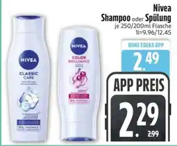 Edeka NIVEA Shampoo oder Spülung Angebot