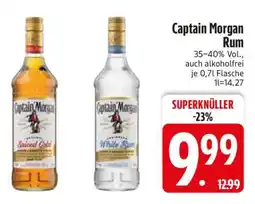 Edeka Captain Morgan Rum Angebot