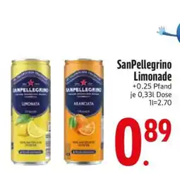 Edeka SANPELLEGRINO Limonade Angebot