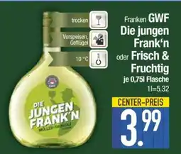Edeka Franken GWF Die jungen Frank'n oder Frisch & Fruchtig Angebot