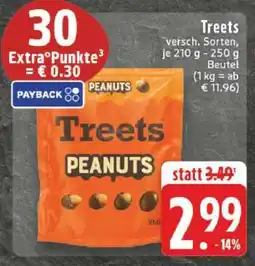 Edeka Treets Peanuts Angebot
