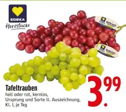 Edeka Tafeltrauben Angebot