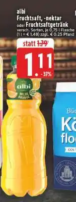 Edeka albi Fruchtsaft, -nektar oder Fruchtsaftgetränk Angebot