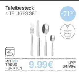 Edeka Tafelbesteck 4-teiliges Set Angebot