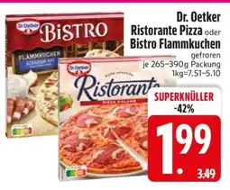 Edeka Dr. Oetker Ristorante Pizza oder Bistro Flammkuchen Angebot