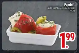 Edeka Paprini mit Frischkäsecreme gefüllt Angebot