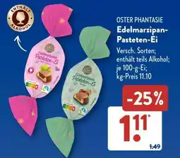 Aldi Süd Edelmarzipan-Pasteten-Ei Angebot
