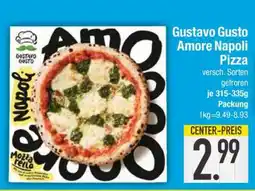 Edeka GUSTAVO GUSTO Amore Napoli Pizza Angebot