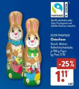 Aldi Süd Osterhase Angebot