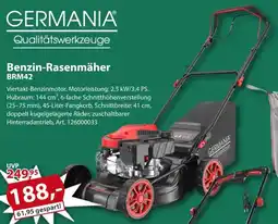 Sonderpreis Baumarkt GERMANIA Benzin-Rasenmäher BRM42 Angebot