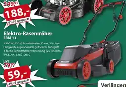 Sonderpreis Baumarkt GERMANIA Elektro-Rasenmäher ERM 13 Angebot