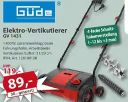 Sonderpreis Baumarkt Güde Elektro-Vertikutierer GV 1431 Angebot