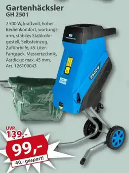Sonderpreis Baumarkt Gartenhäcksler GH 2501 Angebot