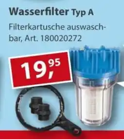 Sonderpreis Baumarkt Wasserfilter Typ A Angebot