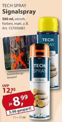 Sonderpreis Baumarkt TECH PRAY Signalspray Angebot