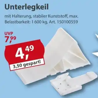 Sonderpreis Baumarkt Unterlegkeil Angebot