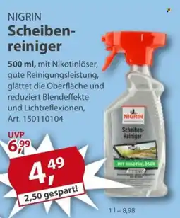 Sonderpreis Baumarkt NIGRIN Scheibenreiniger Angebot