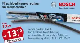 Sonderpreis Baumarkt BOSCH Flachbalkenwischer für Frontscheiben Angebot