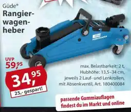 Sonderpreis Baumarkt Güde Rangierwagenheber Angebot