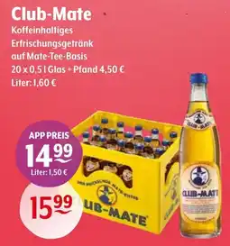 Getränke Hoffmann Club-Mate Koffeinhaltiges Erfrischungsgetränk Angebot
