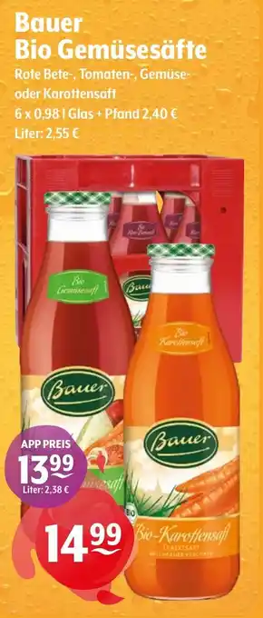 Getränke Hoffmann Bauer Bio Gemüsesäfte Angebot