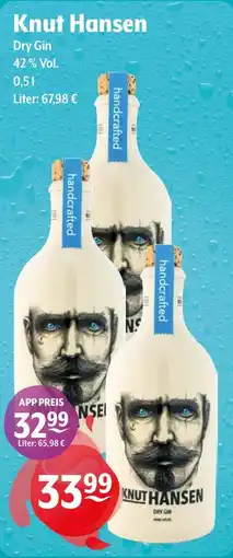 Getränke Hoffmann Knut Hansen Dry Gin Angebot