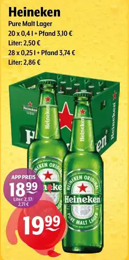 Getränke Hoffmann Heineken Pure Malt Lager Angebot