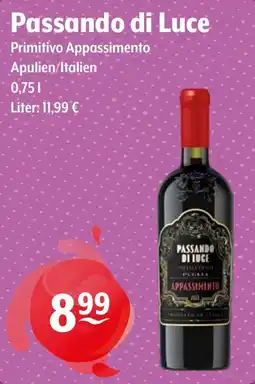 Getränke Hoffmann Passando di Luce Primitivo Appassimento Angebot