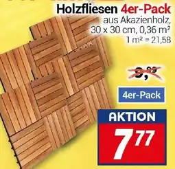 CENTERSHOP Holzfliesen Angebot