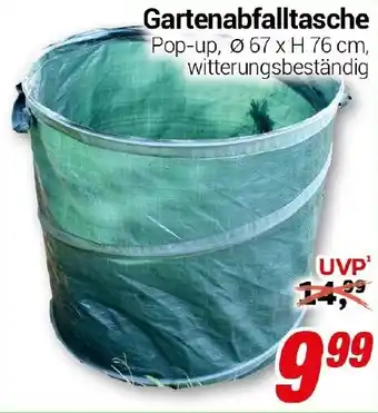 CENTERSHOP Gartenabfalltasche Angebot