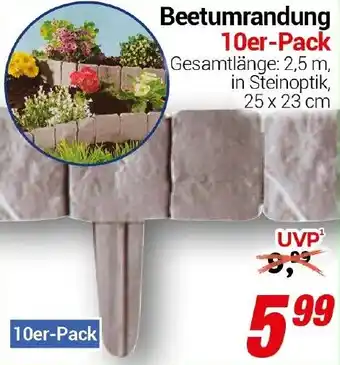 CENTERSHOP Beetumrandung Angebot