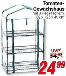 CENTERSHOP Tomaten Gewächshaus Angebot