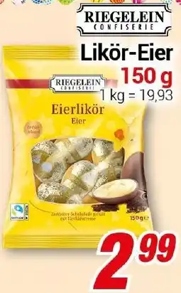 CENTERSHOP Likör-Eier Angebot