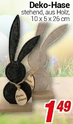 CENTERSHOP Deko-Hase Angebot
