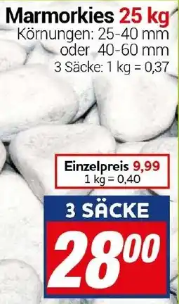 CENTERSHOP Marmorkies Angebot