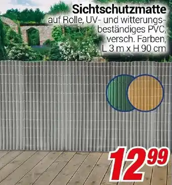 CENTERSHOP Sichtschutzmatte Angebot
