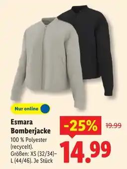 Lidl Esmara Bomberjacke Angebot