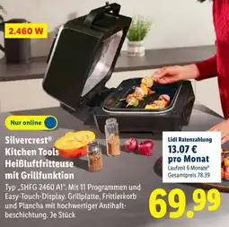 Lidl Silvercrest Kitchen Tools Heißluftfritteuse mit Grillfunktion Angebot